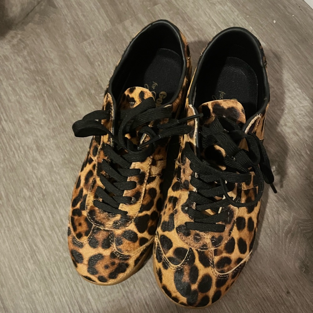 J Crew Cheetah Sneakers